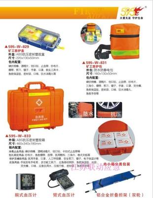 595高楼逃生急救包/防灾应急包/家庭保健箱/汽车应急包/